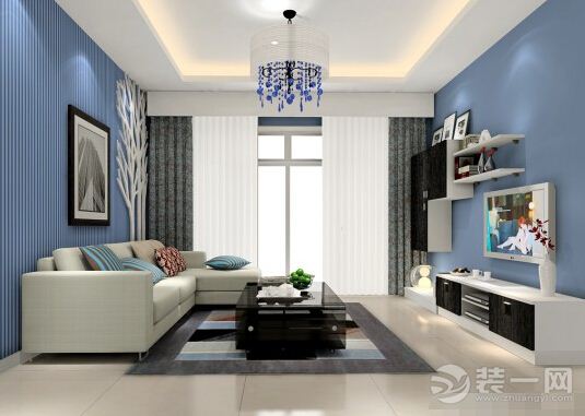 小户型客厅收纳设计方案 实用客厅电视柜效果图欣赏